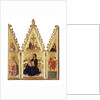 The Madonna of the Humility with St. Catherine of Alexandria, St. Christopher, the Annunciation and the Crucifixion, c.1370-75 by Niccolo di Buonaccorso