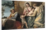 Madonna and Child with St. Elizabeth, the Infant St. John the Baptist and St. Justina, 1565-70 by Veronese