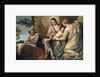 Madonna and Child with St. Elizabeth, the Infant St. John the Baptist and St. Justina, 1565-70 by Veronese