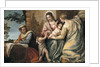 Madonna and Child with St. Elizabeth, the Infant St. John the Baptist and St. Justina, 1565-70 by Veronese