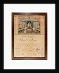 Brevet de Maître, 1814 by French School