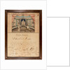 Brevet de Maître, 1814 by French School