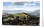 Rolling Hills, Pistoia, Tuscany by Trevor Neal
