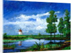 Windmill, Holland, 2006 by Trevor Neal