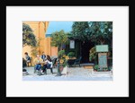 Cafe, Aix-En-Provence, 1999 by Trevor Neal