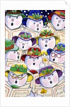Singing Snowmen, 1997 by Tony Todd