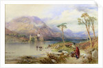 Kilchurn Castle on the Loch Awe by Thomas Miles Richardson