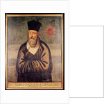 Portrait of Matteo Ricci Italian missionary, founder of the Jesuit mission in China by Italian School