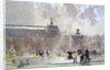 Breezy Day, Tuilleries Gardens, 1996 by Trevor Chamberlain