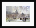 Breezy Day, Tuilleries Gardens, 1996 by Trevor Chamberlain