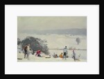Tobogganing, The Meads, Hertford by Trevor Chamberlain