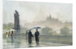 Umbrellas, Charles Bridge, Prague by Trevor Chamberlain