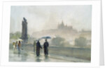 Umbrellas, Charles Bridge, Prague by Trevor Chamberlain