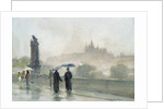 Umbrellas, Charles Bridge, Prague by Trevor Chamberlain