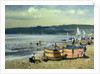 Children on the Beach at Abersoch by Trevor Chamberlain