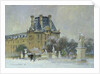 Snow in the Tuilleries, Paris, 1996 by Trevor Chamberlain