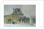 Snow in the Tuilleries, Paris, 1996 by Trevor Chamberlain