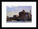 Against the Tide, Rotherhithe, 1992 by Trevor Chamberlain