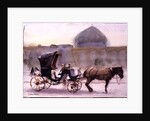 Horse and Carriage, Naghshe Jahan Square, Isfahan by Trevor Chamberlain