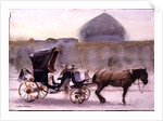 Horse and Carriage, Naghshe Jahan Square, Isfahan by Trevor Chamberlain
