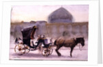 Horse and Carriage, Naghshe Jahan Square, Isfahan by Trevor Chamberlain