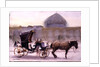 Horse and Carriage, Naghshe Jahan Square, Isfahan by Trevor Chamberlain