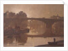 Night, Kew Bridge, 1989 by Trevor Chamberlain