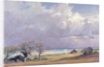 Threatening storm in the Solent, 1989 by Trevor Chamberlain