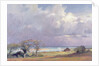 Threatening storm in the Solent, 1989 by Trevor Chamberlain