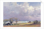 Threatening storm in the Solent, 1989 by Trevor Chamberlain