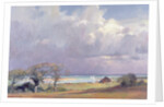 Threatening storm in the Solent, 1989 by Trevor Chamberlain