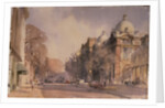 Winter Morning, Victoria and Albert Museum, 1990 by Trevor Chamberlain