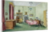 Michael Faraday's Study on the second floor at The Royal Institution, 1850-55 by Harriet Jane Moore