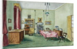 Michael Faraday's Study on the second floor at The Royal Institution, 1850-55 by Harriet Jane Moore