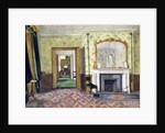 Michael Faraday's flat at the Royal Institution, 1850-55 by Harriet Jane Moore
