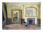 Michael Faraday's flat at the Royal Institution, 1850-55 by Harriet Jane Moore