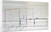 Contract drawing for the first floor of the Royal Institution, 1800 by English School