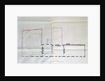 Contract drawing for the first floor of the Royal Institution, 1800 by English School