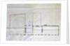 Contract drawing for the first floor of the Royal Institution, 1800 by English School