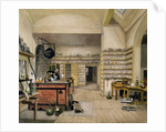 Michael Faraday in his Basement Laboratory, 1852 by Harriet Jane Moore