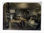Faraday's Electro-magnetic Laboratory, 1852 by Harriet Jane Moore