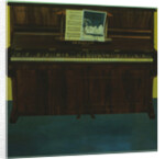 Tempo Di Trot, oil on panel 1980 by Terry Scales