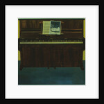 Tempo Di Trot, oil on panel 1980 by Terry Scales