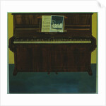 Tempo Di Trot, oil on panel 1980 by Terry Scales