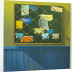 Noticeboard of the Blackheath Conservatoire of Music, 1980 by Terry Scales