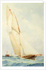 Schooner under Sail by Barlow Moore