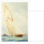 Schooner under Sail by Barlow Moore