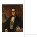 Portrait of a Man Holding a Book by English School