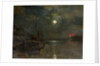 Moonlight on the Tyne by George Anthony Waterston