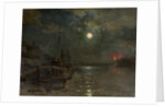 Moonlight on the Tyne by George Anthony Waterston